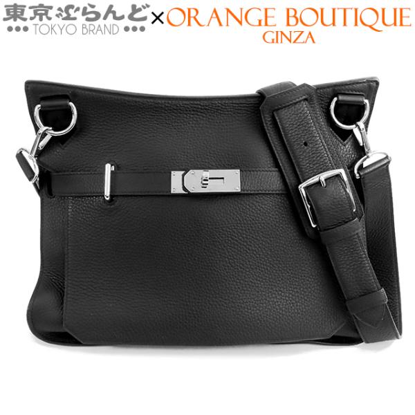 HERMES（エルメス） ジプシエール34 □R刻印 ブラック 黒 シルバー金具