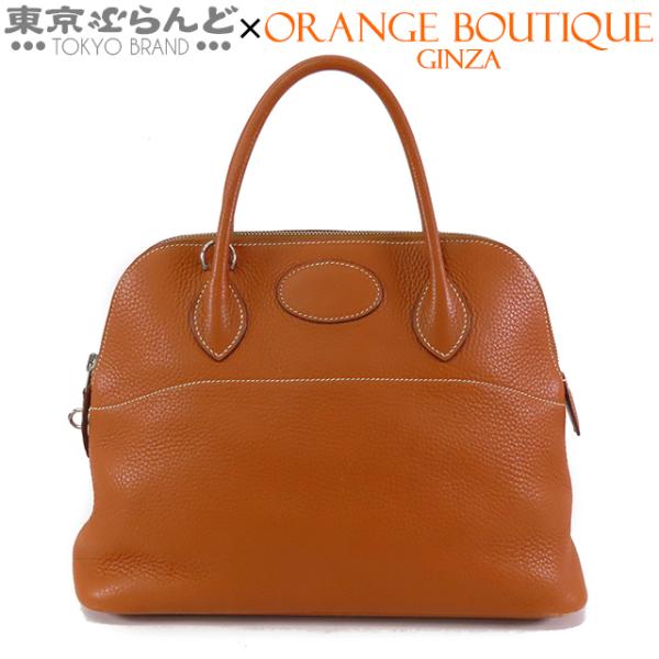 ☆極美品☆ エルメス　ボリード31 ハンドバッグ　□G刻　ナチュラル エルメス ボリード31 ナチュラルサブレ トリヨンクレマンス シルバー