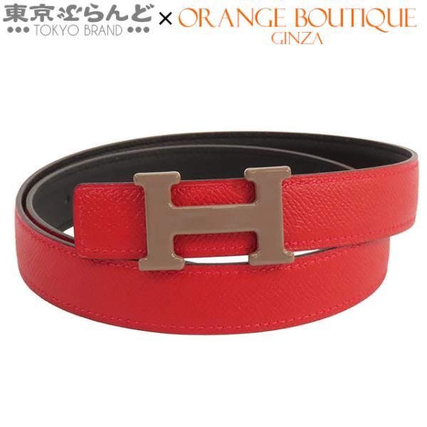 HERMES（エルメス） ミニ コンスタンス Hベルト C刻印 ルージュ