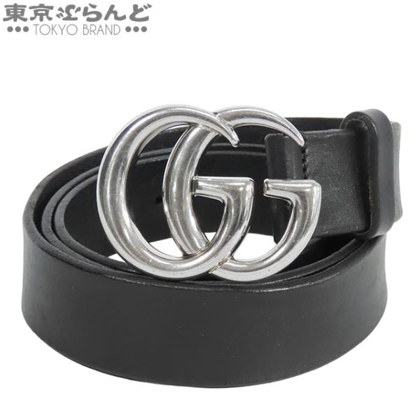 GUCCI（グッチ） GUCCI GGマーモント ベルト 414516 ブラック 黒