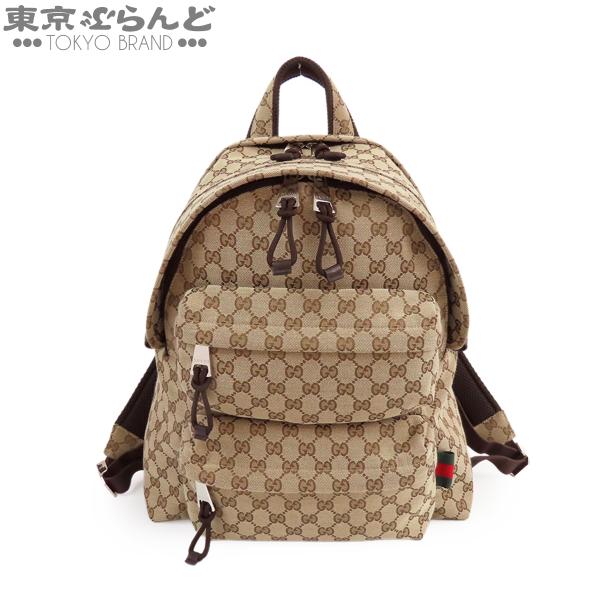 GUCCI（グッチ） バックパック 800265 ベージュ GGキャンバス