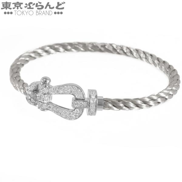 FRED フォース10 LM ラージ ブレスレット フレッド ホワイトゴールド Fred（フレッド） フォース 10 ラージモデル フルダイヤ ホワイト