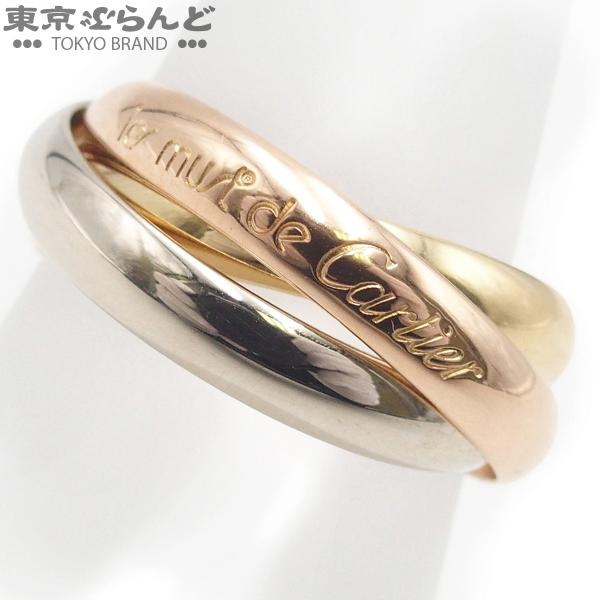 た*い様 Cartier カルティエ トリニティリング sm 63 22号　ラブ CRB4236100 - トリニティ リング、ラージモデル - ホワイトゴールド