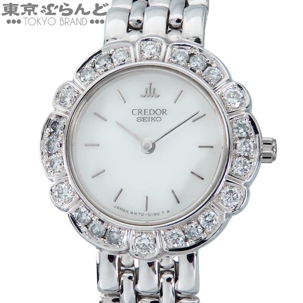 SEIKO（セイコー） クレドール GTAA983 4N70-019A ホワイト K18WG