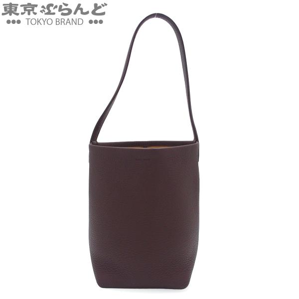THE ROW ザ・ロウN/Sパークトート　ブラウン ザ・ロウ THE ROW N/S パークトート W1314L129 ブラウン レザー