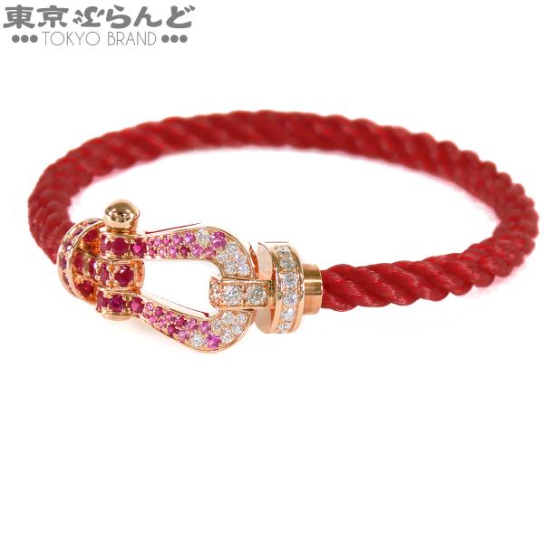Fred Force10 ブレスレット レッド LM 訳あり Fred（フレッド） フォース10 ミディアムモデル 0B0136/6B0217 ピンク