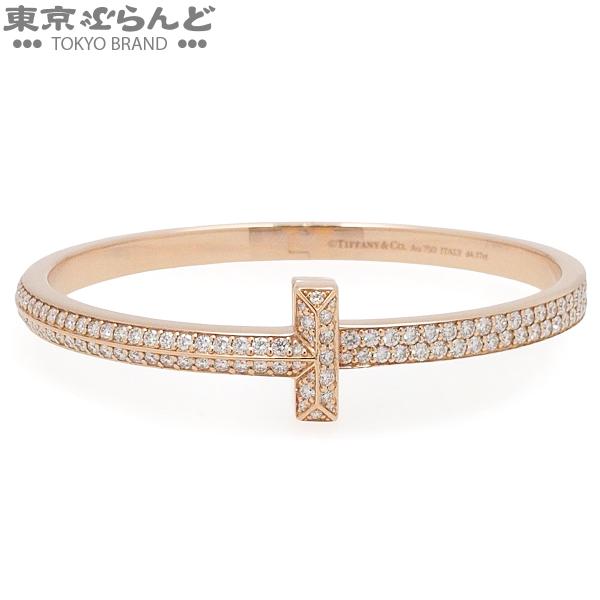 TIFFANY&Co.（ティファニー） T ワン ワイド ヒンジ バングル ピンク