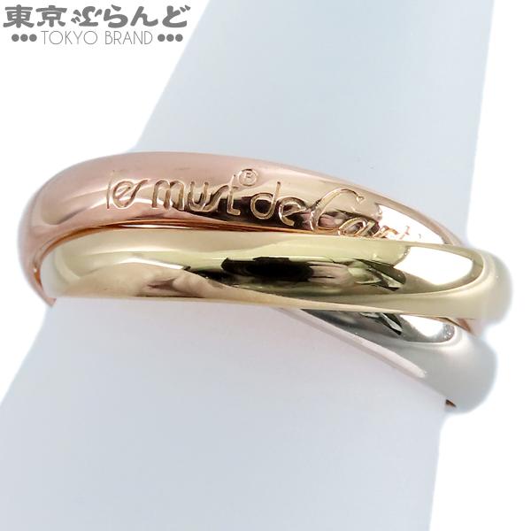 Cartier（カルティエ） トリニティリング スリーカラーゴールド K18PG