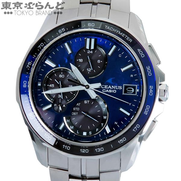 CASIO（カシオ） オシアナス OCW-S7000BV-2AJR ブルー チタン シェル