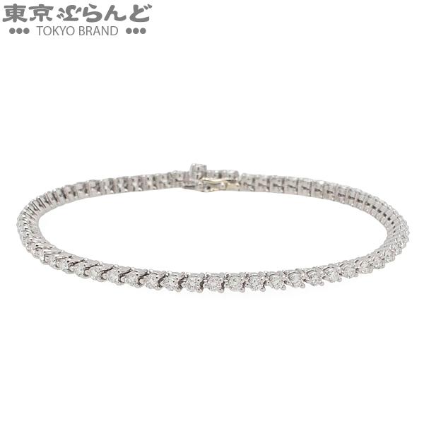 タサキ TASAKI テニス ブレスレット プラチナ ダイヤモンド Pt900 1.91