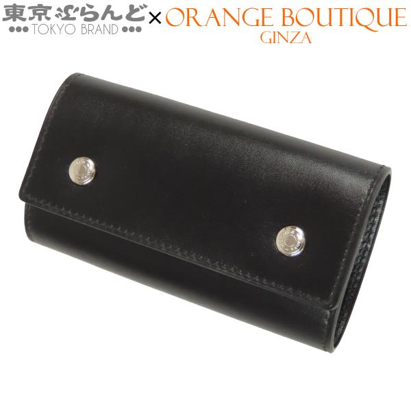 HERMES（エルメス） セリエ エテュイクレ 4 □D刻印 ブラック 黒
