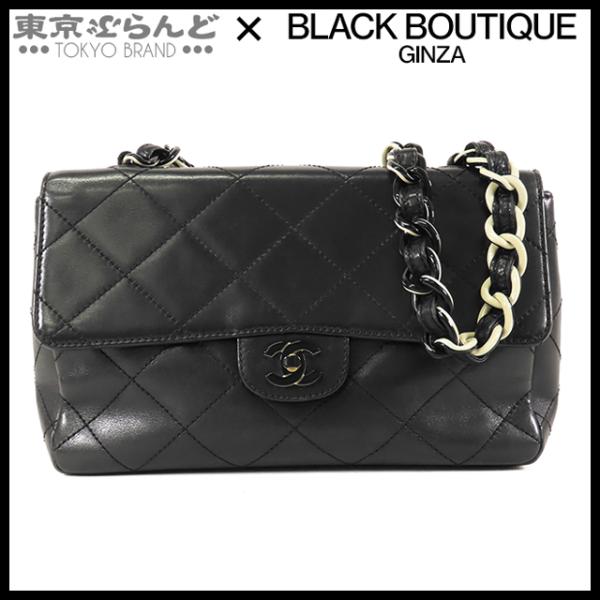 CHANEL（シャネル） ショルダーバッグ ブラック 黒 ラムスキン