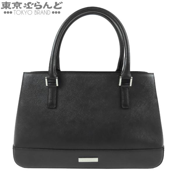 BURBERRY（バーバリー） トートバッグ ブラック 黒 レザー ノバ