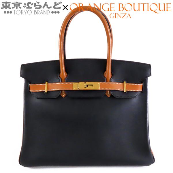 HERMES（エルメス） バーキン 30 バイカラー □G刻印 ブラックx
