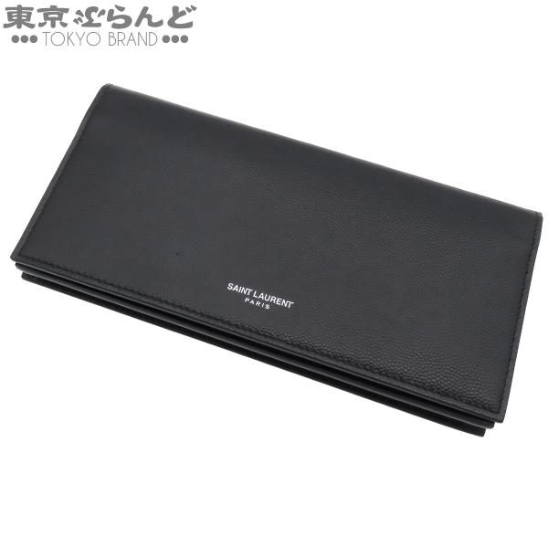 SAINT LAURENT サンローラン ロングウォレット GBL556253 ブラック 黒