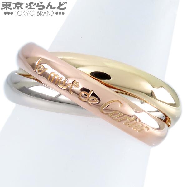 Cartier（カルティエ） トリニティリング スリーカラーゴールド K18PG