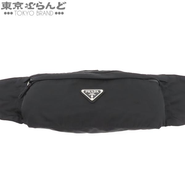 PRADA（プラダ） ウエストバッグ V132 ネロ ブラック テスート