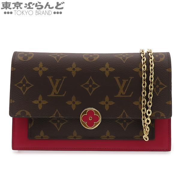 ルイヴィトン ポルトフォイユフロール チェーンウォレット【美品】 LOUIS VUITTON（ルイ・ヴィトン） ポルトフォイユ フロール チェーン