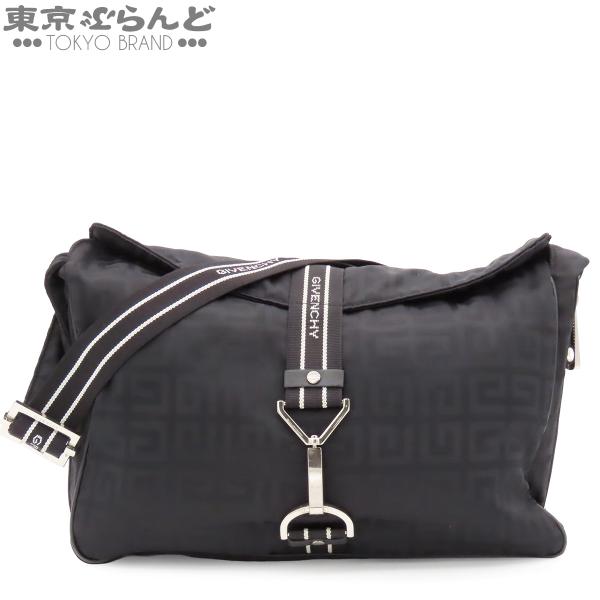 GIVENCHY 4Gロゴ ショルダーバッグ GIVENCHY（ジバンシィ） ショルダーバッグ 黒 ブラック ナイロン 4G