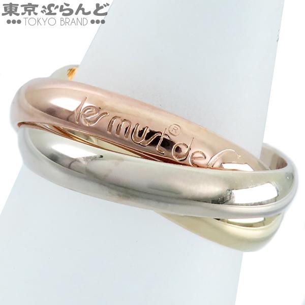 Cartier（カルティエ） トリニティリング スリーカラーゴールド K18PG