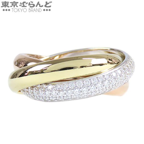 Cartier（カルティエ） トリニティ リング スリーカラーゴールド K18YG