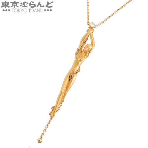 カレライカレラ Carrera y 女神モチーフ ペンダント イエローゴールド 