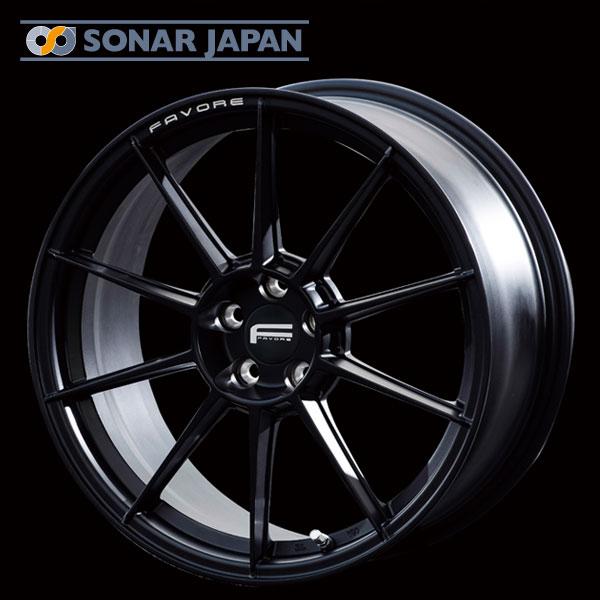 アルミホイール F10S 18インチ 8.5J +45 5H 100 φ56.1 カラー：マット 