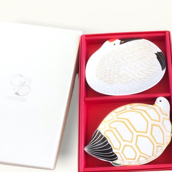 有田焼 鶴亀皿 小皿 セット おしゃれ 銘々皿 取り皿 和食器 食器 日本