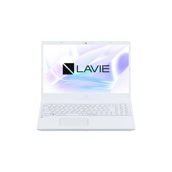 新品同様NEC ノートPC LAVIE N15 PC-N153CJAW[15.6型 | フルHD | Core i3 | 16GB | 256GB | Windows 11 Home | Office H&B | パールホワイト]