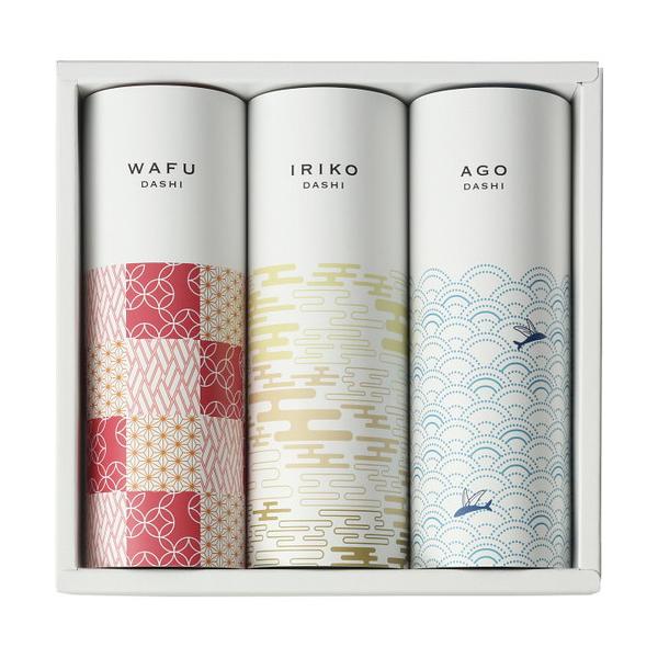 料理によって使い分けができる本格だしパック3種類を、お洒落な化粧箱に詰め合わせました。■和風だし・いりこだし・あごだし各6g×各3袋■箱サイズ:19×18.7×4【用途】引出物 結婚祝 出産祝 仏事 快気 新築 記念 贈答 お返し お祝い ...