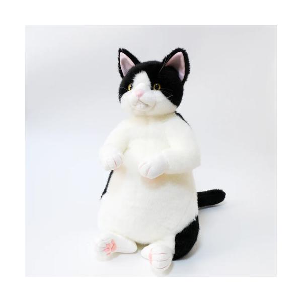 【送料・包装無料】Cuddly タマ子 黒白 ソメゴローとゆかいな仲間たち 猫ぬいぐるみ 910