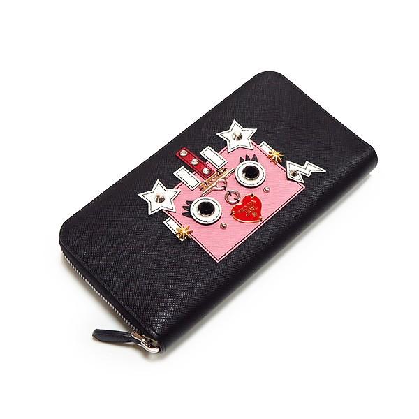 プラダ メンズ レディース ファッション 長財布 レディース 1ml506 財布 Prada 1ml506robot Nepe Tokyoインポート 長財布 ロボット