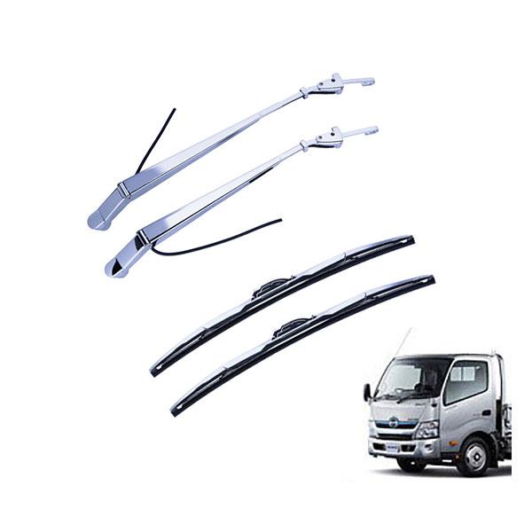 JET ワイパーアーム＆ワイパーブレードセット ジェットイノウエ トラック用 エアロ ワイパーセット (ワイパー