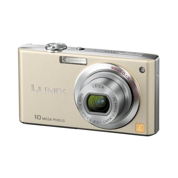 パナソニック デジタルカメラ LUMIX (ルミックス) FX35 グロスゴールド DMC-FX35-N