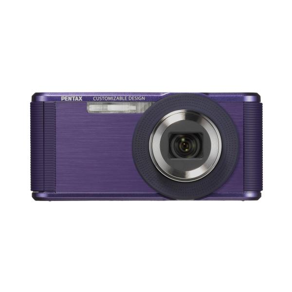 PENTAX デジタルカメラ Optio LS465 アメジストパープル 1600万画素 28mm 5倍 超小型軽量 OPTIOLS465PU 140