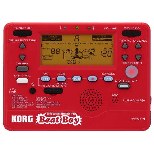 KORG リズムマシン/レコーダー/チューナー/エフェクター Beat Boy ビートボーイ