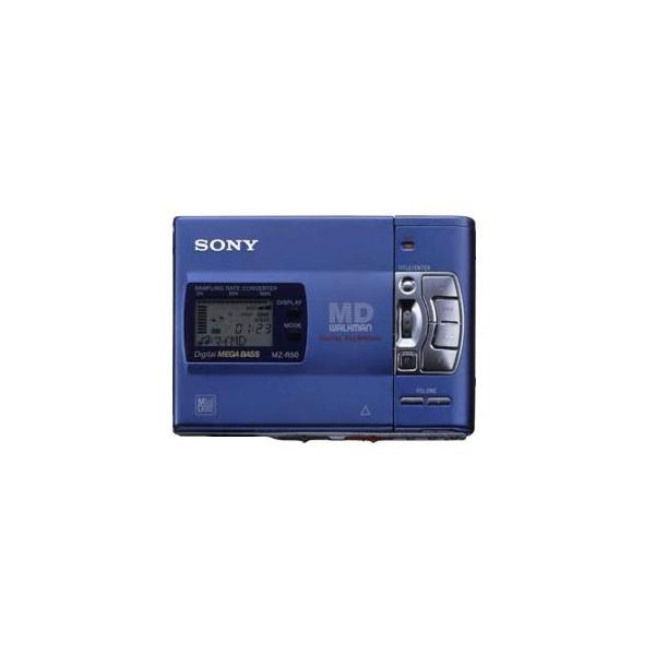 SONY ポータブルMDレコーダー MZ-R50 MZ-R50-S ｜SONY ソニー シルバー ポータブルMDレコーダー 録再