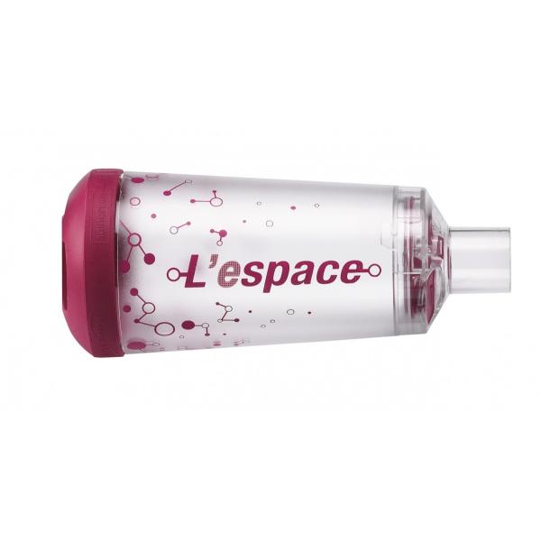 定量噴霧吸入器（MDI）を吸入する際同調が困難な乳幼児や高齢者の吸入を補助する吸入補助具（スペーサー）です。L'ESPACE（レ・スペース）はVHC（Valred Holding chamber）を採用した優れた吸入補助具です。特徴1.全て...