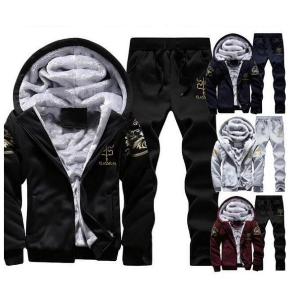 ジャージ メンズ 上下 スウェット 上下セット 裏起毛セットアップ 2点セット セットアップジャージ トレーニングウェア カップル パーカー 秋冬▼素材：コットン　▼カラー：写真色▼サイズ：M：着丈63　肩幅43　バスト100　　袖丈61　...