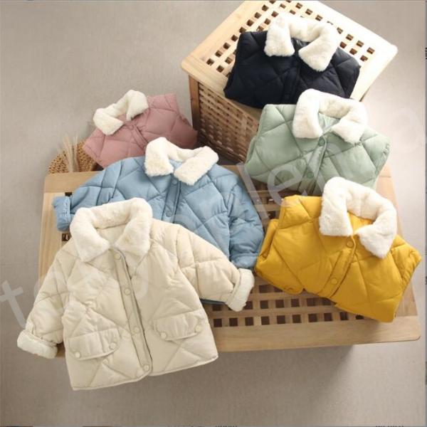 子供服 おしやれ 女の子 アウター パーカー 中綿入りコート 無地 長袖 韓国子供服 ジュニア 冬用 冬着 冬物 防寒コート 春コート ロング丈 カジュアルコート マウンテンパーカー ブルゾンジャンパー ベビー服 女児 シンプル ゆったり ...