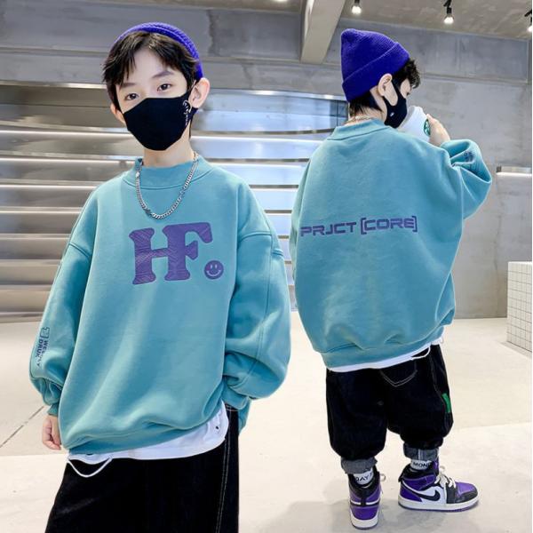 子供服 男の子 トップス パーカー  スウェット トレーナー キッズ 学生  パーカー  長袖 ゆったり カジュアル ファッション 通学着 運動着 春着 秋着100cm 110cm 120cm 130cm 140cm 150cm 160cm...