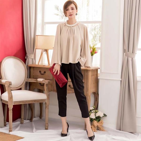 パーティードレス パンツスタイル パンツドレス セットアップ パンツ