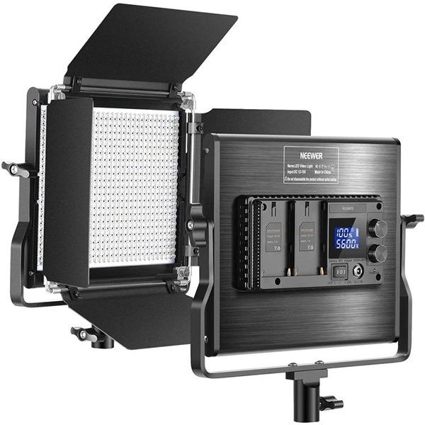 Neewer NL660S/1Y LEDビデオライト 調光可能な二色LEDパネルのビデオ