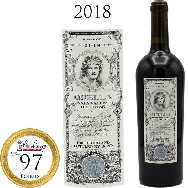 ボンド クエラ グランクリュ 2018 BOND QUELLA NAPA VALLEY