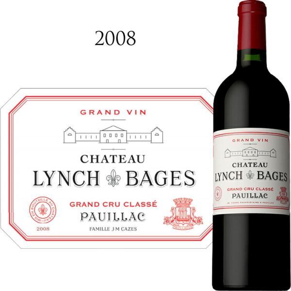 ランシュバージュ★2008年 赤ワイン シャトー・ランシュ・バージュ 2008 CH.LYNCH BAGES PAUILLAC 750ml
