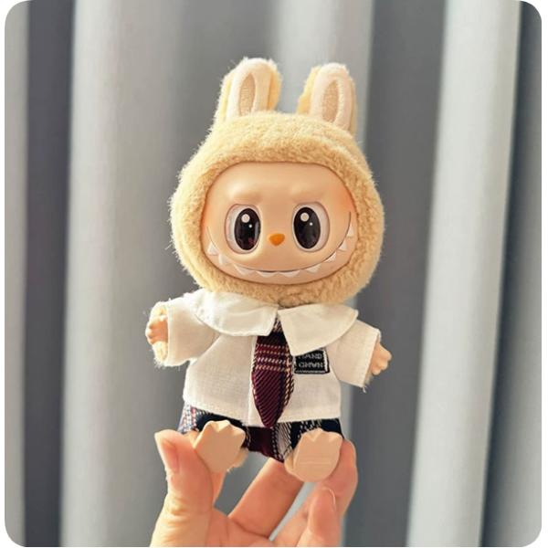 5点セット LABUBU 15/17cm ぬい服　着ぐるみ　可愛いセット ラブブ 新品labubuラブブぬいぐるみ服15- 17cm着せ替え着ぐるみ