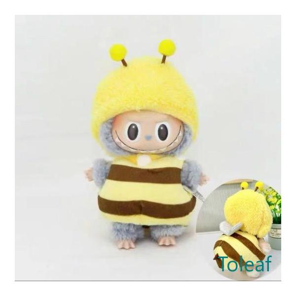 新品2点セットワンピースlabubuラブブぬいぐるみ服17cm着せ替え着ぐるみ 新品2点セット ワンピースlabubuラブブぬいぐるみ服17cm着せ替え