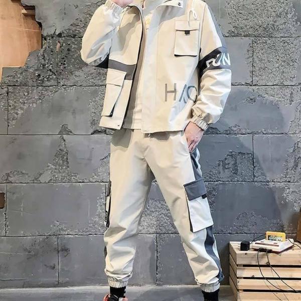 ウインドブレーカー メンズ 上下 セットアップ トップス パンツ ウインドブレーカー メンズ 上下 セットアップ トップス パンツ