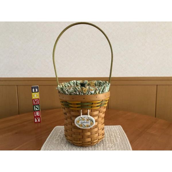 ロンガバーガーLongaberger メイシリーズ スイセンバスケット 2008