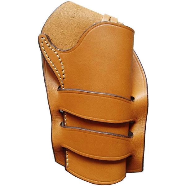 イーストA 牛革製ピースメーカー用ウエスタンループホルスター